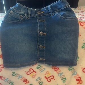 Cat & Jack Blue Denim Skirt, ultímate stretch